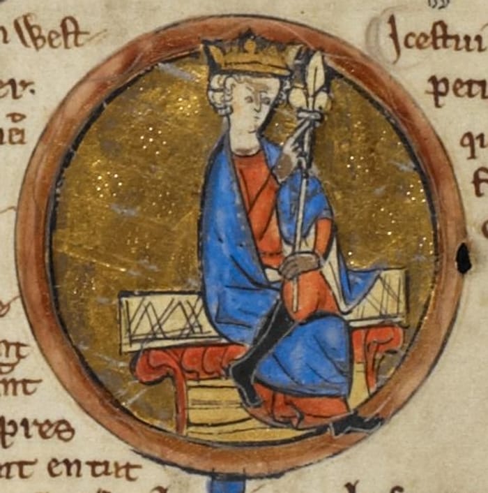 Король Егберт (середньовічна мініатюра)