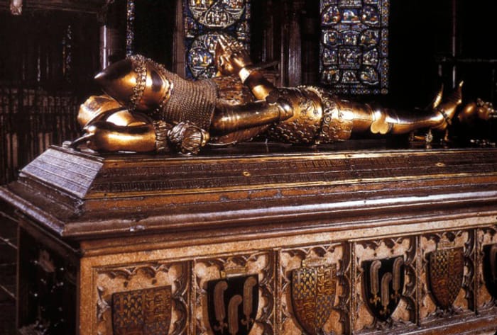 Саркофаг Чорного Принца у Кентерберійському соборі